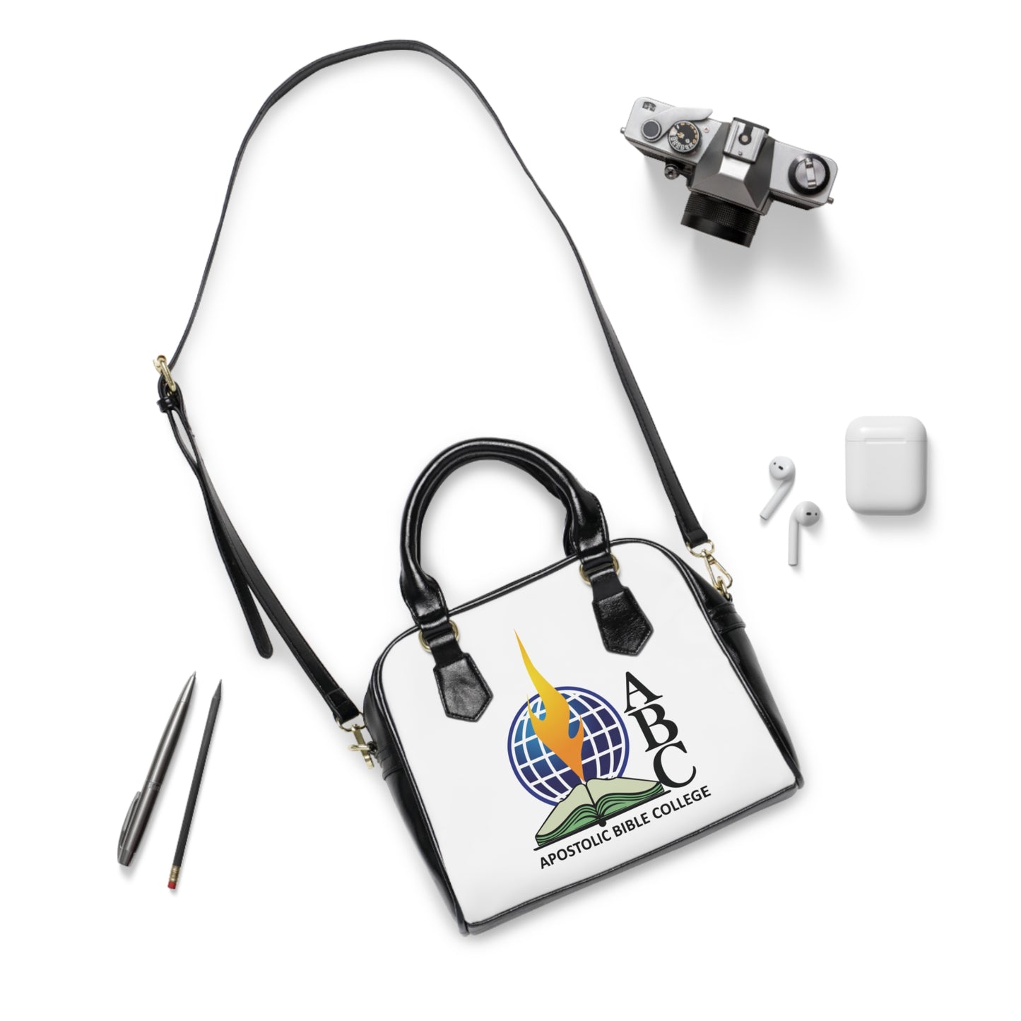 White Shoulder Handbag