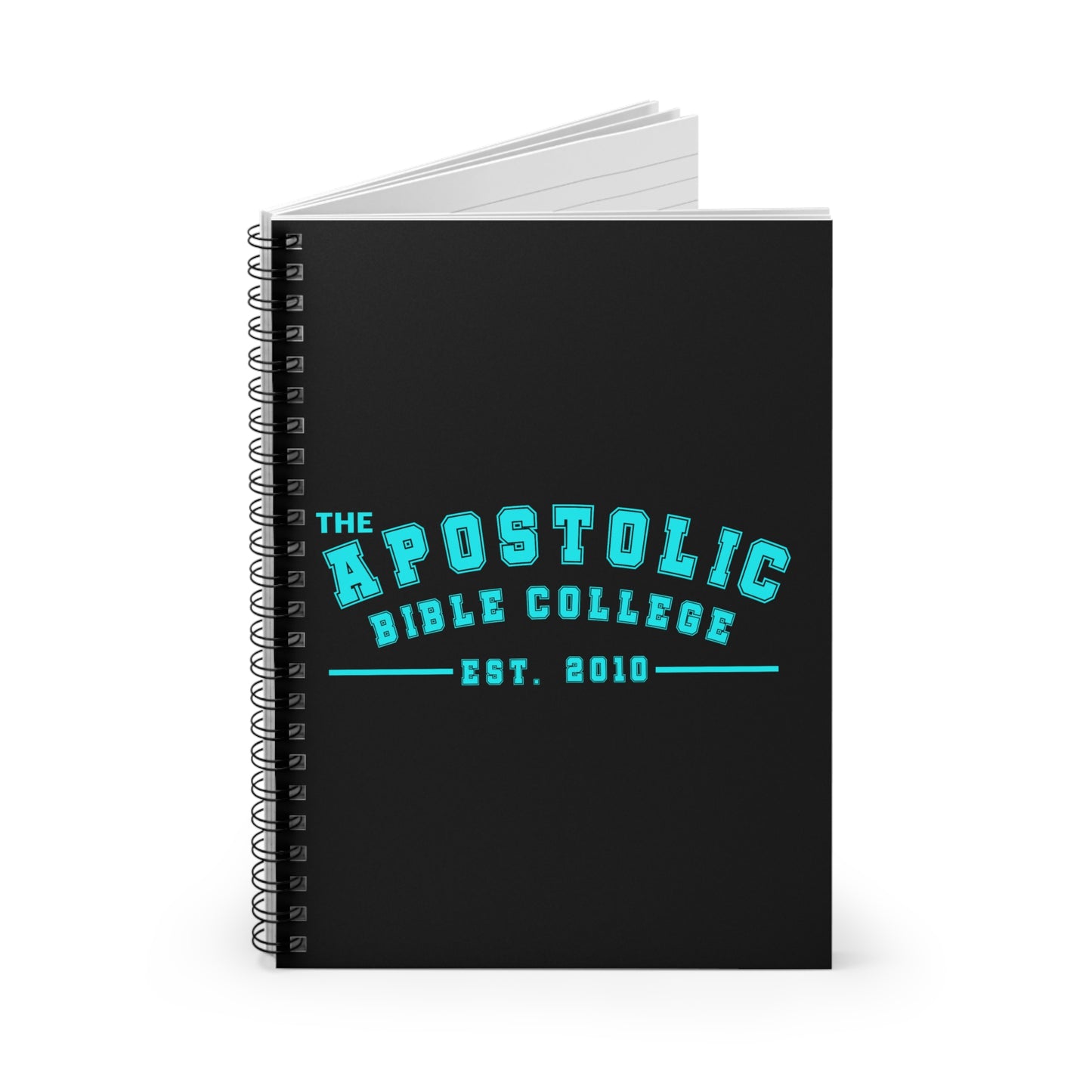 Teal Spiral Notebook - Ruled Line